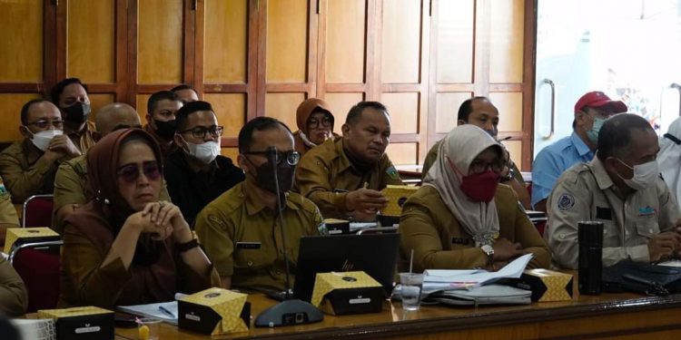 Pemko Padang Panjang Rakor Evaluasi Pendanaan Pembangunan dan Inovasi Daerah
