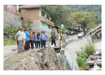 Richi Aprian Tinjau Jalan Terban di Malalo