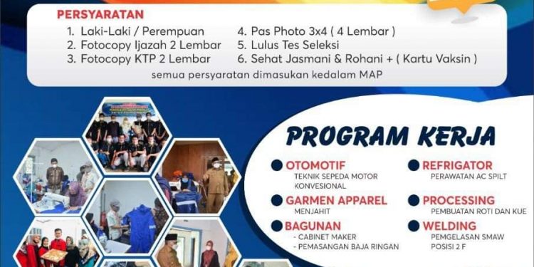 Buka Enam Pelatihan, Deri Asta Komit Turunkan Angka Pengangguran