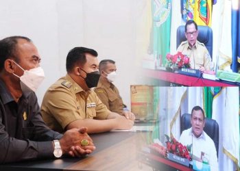 Raker Bersama Mendagri, Bupati Sutan Riska : Kami Berkomitmen Dukung Pemerintahan Bebas KKN