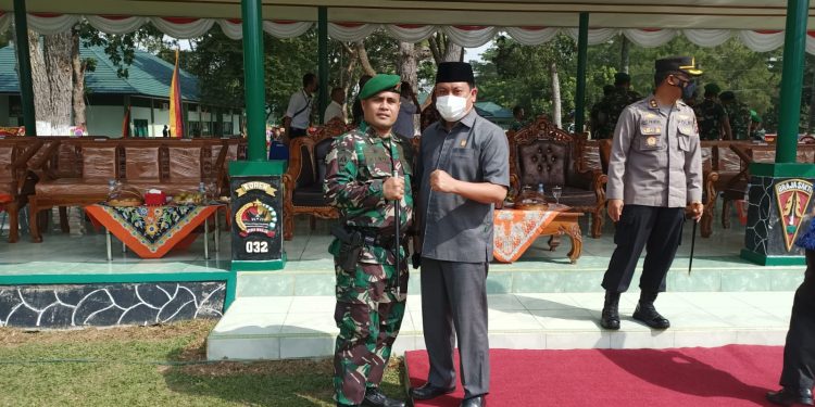 Ketua DPRD Hamdi Agus Hadiri Sertijab Danyon 131/BRS