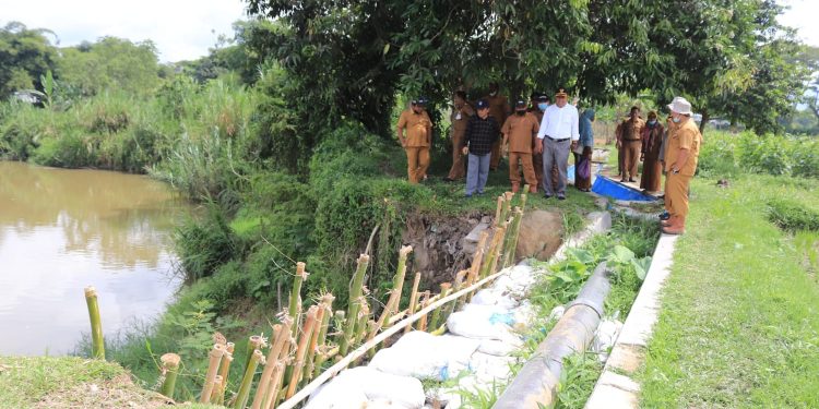 Komisi C DPRD Payakumbuh Turun Ke Lapangan Cek Saluran Irigasi Rusak