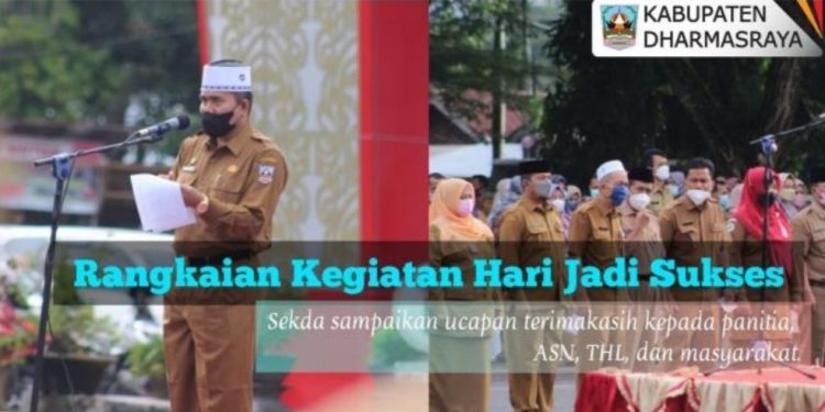 Sekda Ucap Terima Kasih kepada Semua Pihak Suksesnya HUT Ke- 18 Kabupaten Dharmasraya