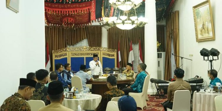 Silaturrahmi Ponpes Modern Nurul Ikhlas, Bupati Eka Putra Dukung Sektor Pendidikan