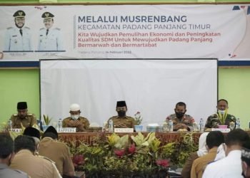 Keren, 94 Usulan Dibahas di Musrenbang Padang Panjang Timur