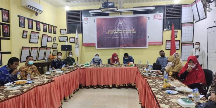 KPUD Kota Sawahlunto Gelar Peluncuran Hari Pemungutan Suara Pemilu Serentak 2024