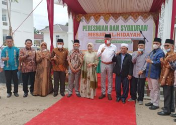 Mesjid Alhidayah UM Sumbar Telah Berdiri, Ketua Hamdi Agus : Kami Turut Berbahagia, Karena Dekat Kantor DPRD