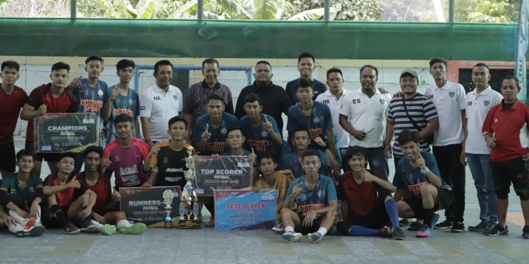 Bupati Pesisir Selatan Tutup Tournamen Futsal Bupati Cup I