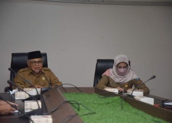 Wakil Wali Kota Zohirin Pimpin Rapat Penambahan Prodi Sekaligus Sosialisasi Penerimaan Mahasiswa Baru PSDKU UNP di Sawahlunto