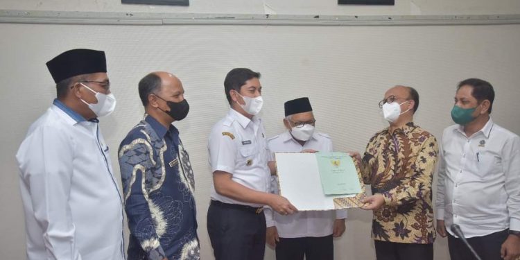 Pemko Sawahlunto Hibahkan Tanah 3 Hektare Kepada Kemnaker untuk Dibangun Workshop Alat Berat