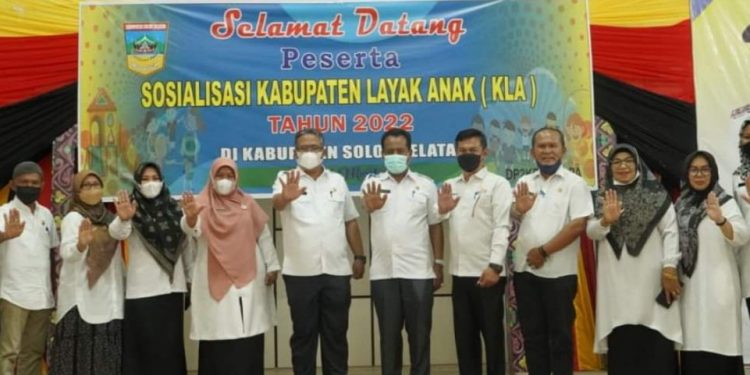 Pemkab Solok Selatan Sosialisasikan Kabupaten Layak Anak