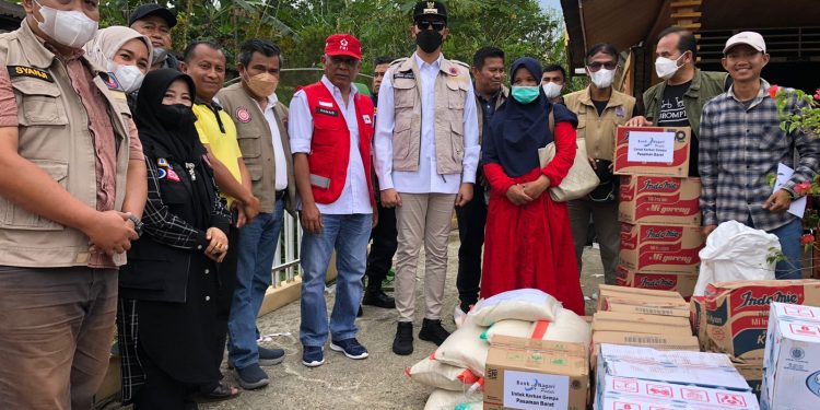 Wali Kota Erman Safar Pimpin Rombongan Pemerintah Kota Bukittinggi Peduli Kunjungi Lokasi Bencana Gempa