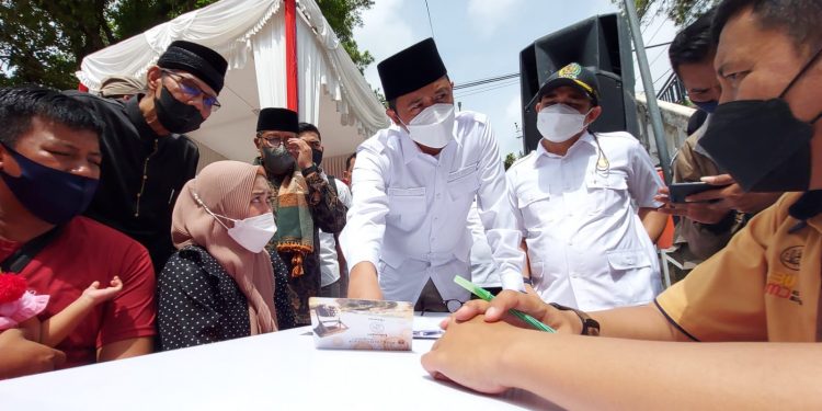 Jelang Ramadhan 2022, Wali Kota Erman Safar Luncurkan Tabungan Tanpa Agunan