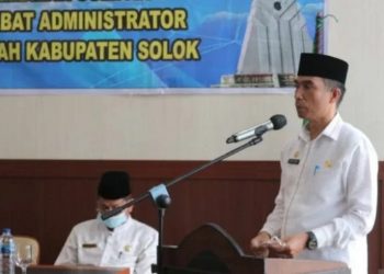 DPMPTSPNaker Kabupaten Solok Sosialisasi Kemudahan Usaha Bagi Pelaku Usaha