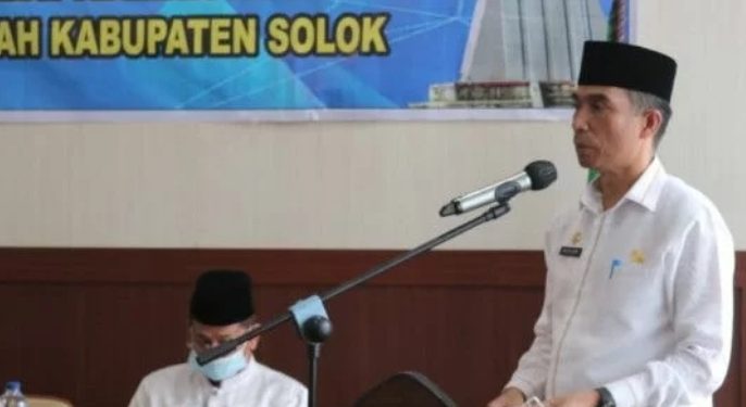 DPMPTSPNaker Kabupaten Solok Sosialisasi Kemudahan Usaha Bagi Pelaku Usaha
