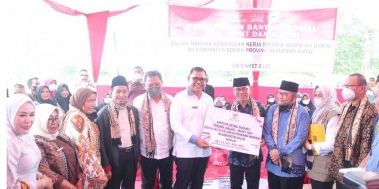 Bupati Epyardi Asda Paparkan Potensi Kabupaten Solok Pada Anggota DPR RI Komisi VIII