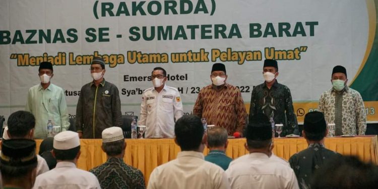 Bupati Tanah Datar Eka Putra : Capaian Target Pendapatan Zakat, Tergantung Berkoordinasi