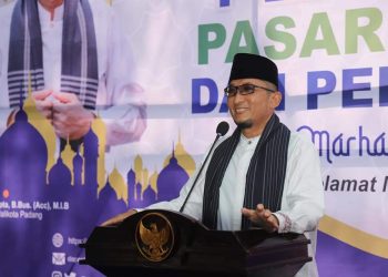 Resmikan Pasar Pabukaoan dan Pertokoan IPPI Padang, Wako Hendri Septa: Geliat Perdagangan di Kota Padang