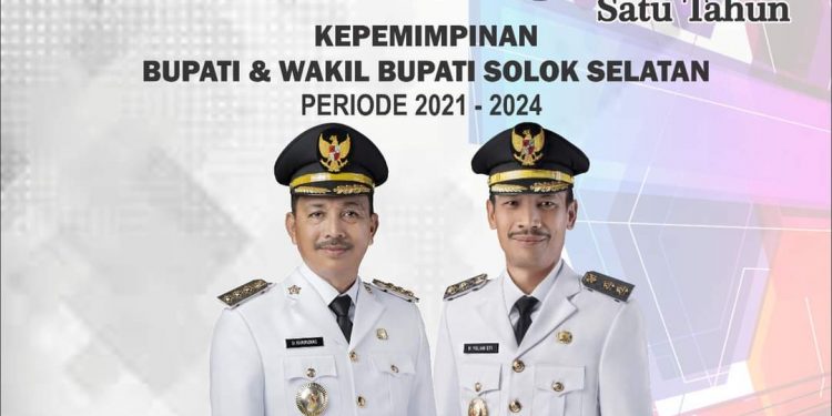 Refleksi Satu Tahun Kepemimpinan Bupati dan Wabup Solok Selatan Khairunas dan Yulian Efi