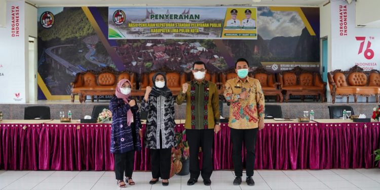 Terima SPP Ombudsman, Bupati Safaruddin Instrusikan OPD Tingkatkan Pelayanan Masyarakat