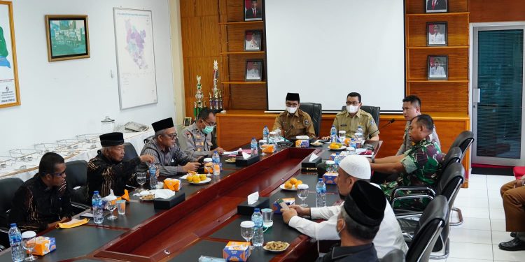 Jelang Ramadhan 1443 H, Pemkab Lima Puluh Kota dan Forkopimda Gelar Rakor