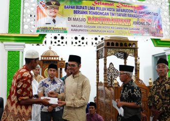 Putaran Ke-9 Safari Ramadhan 1443 H, Warga Jorong Tiakar Dambakan Jalan, Bupati Safaruddin Pastikan Difasilitasi