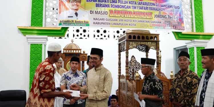 Putaran Ke-9 Safari Ramadhan 1443 H, Warga Jorong Tiakar Dambakan Jalan, Bupati Safaruddin Pastikan Difasilitasi