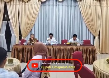 Sepak Terjang Bupati Limapuluh Kota Safaruddin Patut Diacungi Jempol, Kenapa?