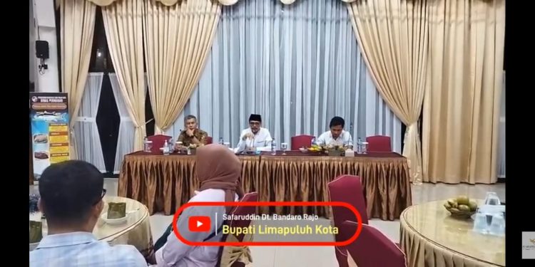 Sepak Terjang Bupati Limapuluh Kota Safaruddin Patut Diacungi Jempol, Kenapa?