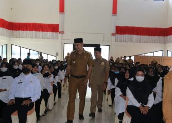 127 CPNS Pola Pembibitan STTD Perhubungan dan PPPK Formasi Tahun 2021 Terima SK Bupati Sijunjung