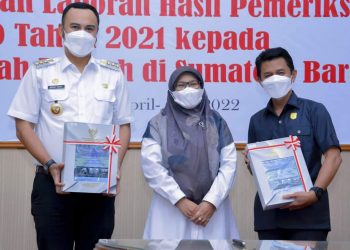 BPK Berikan Opini WTP atas Laporan Keuangan Pemkab Sijunjung Tahun 2021