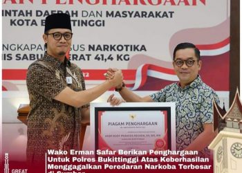 Wali Kota Bukittinggi Erman Safar Apresiasi Kinerja Polres Bukittinggi