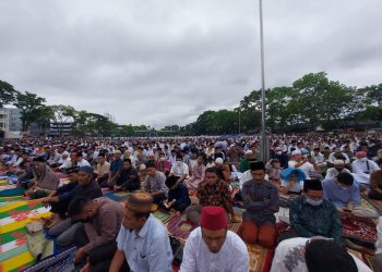 Shalat Idul Fitri Dipusatkan di Lapangan Kantin