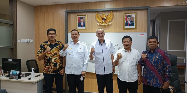 Genius Umar Bertemu Oke Nurwan Bahas Pasar Basah Pariaman