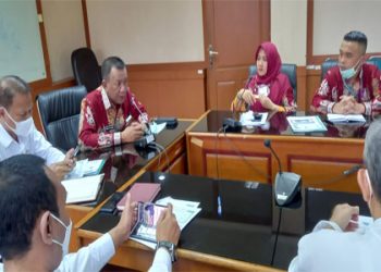 Bupati Rusma Yul Anwar Audiensi di Kementrian Desa, PDT Transmigrasi Dan Kementrian PUPR
