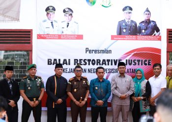 Wakil Bupati Pesisir Selatan meresmikan Balai Restorative Justice Kejaksaan Negeri Pesisir Selatan