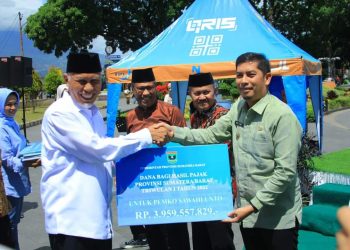 Kota Sawahlunto Daerah Pertama Capai Realisasi Pembayaran Pajak Kendaraan Bermotor