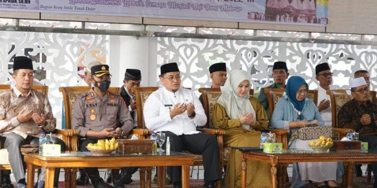 JCH Tanah Datar Resmi Dilepas Wakil Bupati Richi Aprian