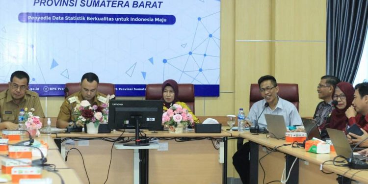 Tingkatkan Kualitas Data dan Informasi, Pemkab Sijunjung Lakukan Audiensi Dengan BPS Sumbar