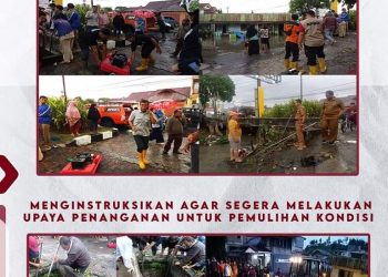 Gercep Walikota Erman Safar Atasi Banjir
