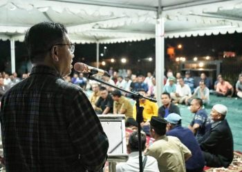 Tertunda Akibat Pandemi Covid 19, “Makan Gadang” Bersama Bupati Digelar di Kawasan Menara Songket