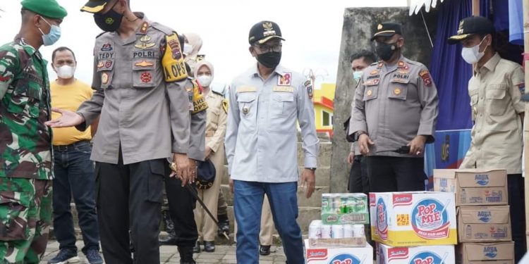 H-1 Hari Raya Idul Fitri 1443 H, Bupati Solok Selatan Kunjungi Pos Pengamanan Mudik dan Libur Lebaran