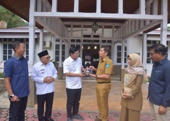 Wali Kota Sawahlunto Deri Asta Terima Direktur Hubungan Kelembagaan MIND ID