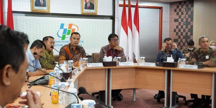 Bupati Sijunjung Benny Dwifa Yuswir Temu Ramah Dengan Kepala BPS Pusat