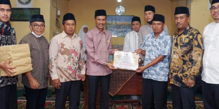 TSR II Dipimpin Wabup Yulian Efi Kunjungi Masjid Nurul Iman Sungai Duo Solok Selatan
