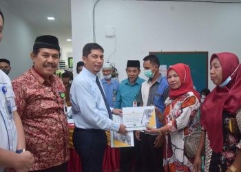BAZNas Kota Sawahlunto Salurkan Zakat Periode Juli