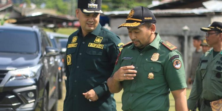 Bupati Sijunjung Benny Dwifa Yuswir Hadiri Apel Siaga Darkathula Tahun 2022