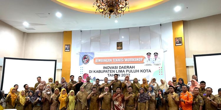 Tingkatkan Inovasi Daerah, Bapelitbang Limapuluh Kota Gelar Bimtek