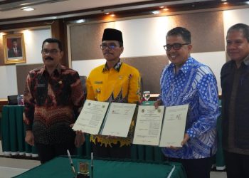 Bupati Safaruddin Lakukan MoU Dengan Rektor UNAND