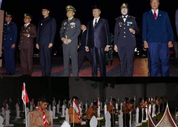 Dandim 0304 Agam Pimpin Apel Kehormatan Renungan Suci